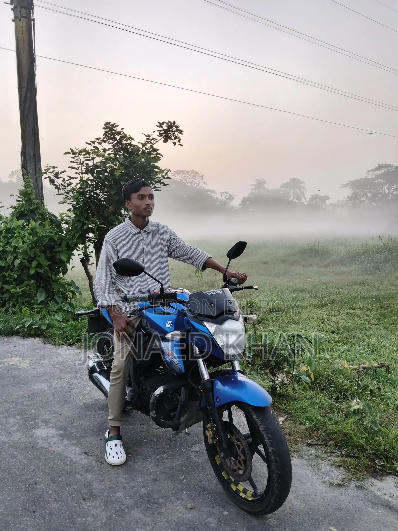 Suzuki Gixxer Monotone 2017 Blue