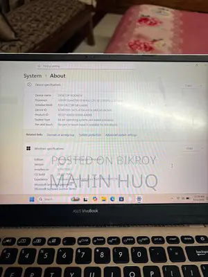Laptop Asus 8GB Intel Core I3 HDD+SSD 1T