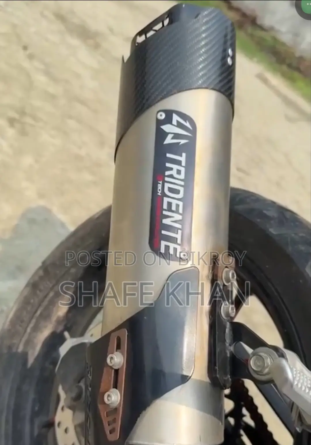 Tridente R15 V4 Indonesia Original Exhaust + CBR Benpipe for Sale