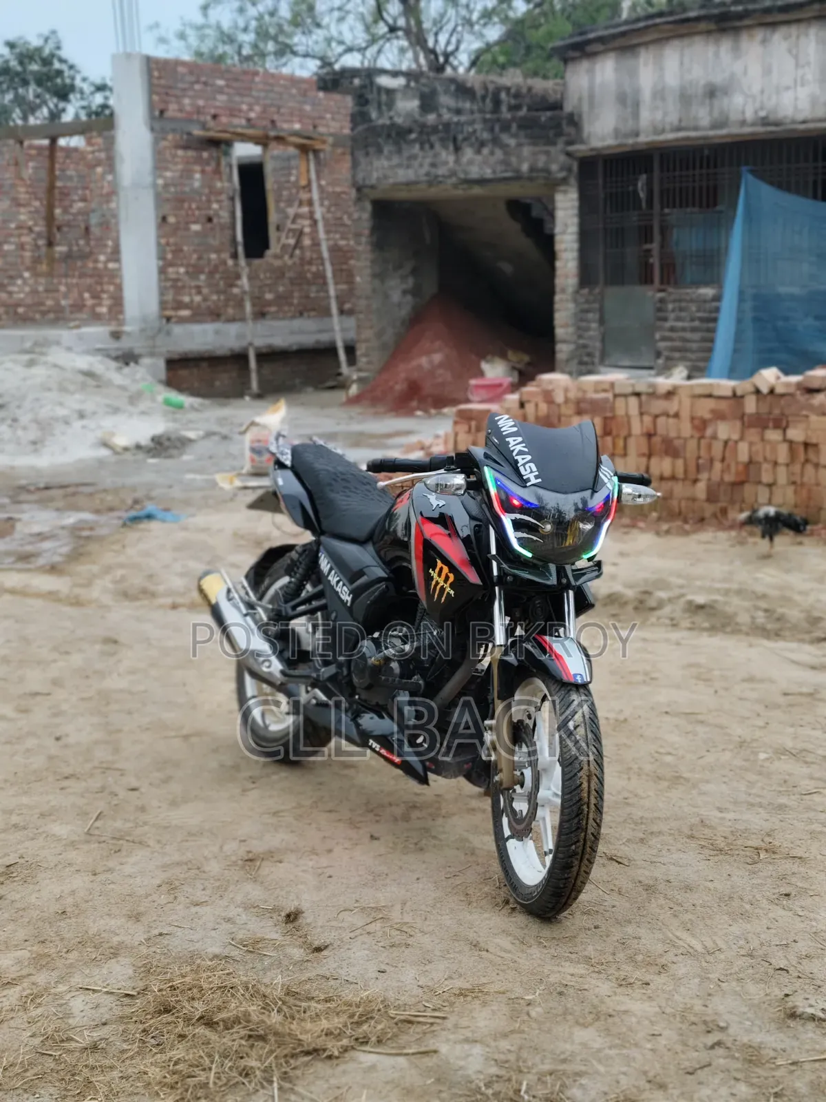 TVS Apache RTR 160 2V 2022 Black