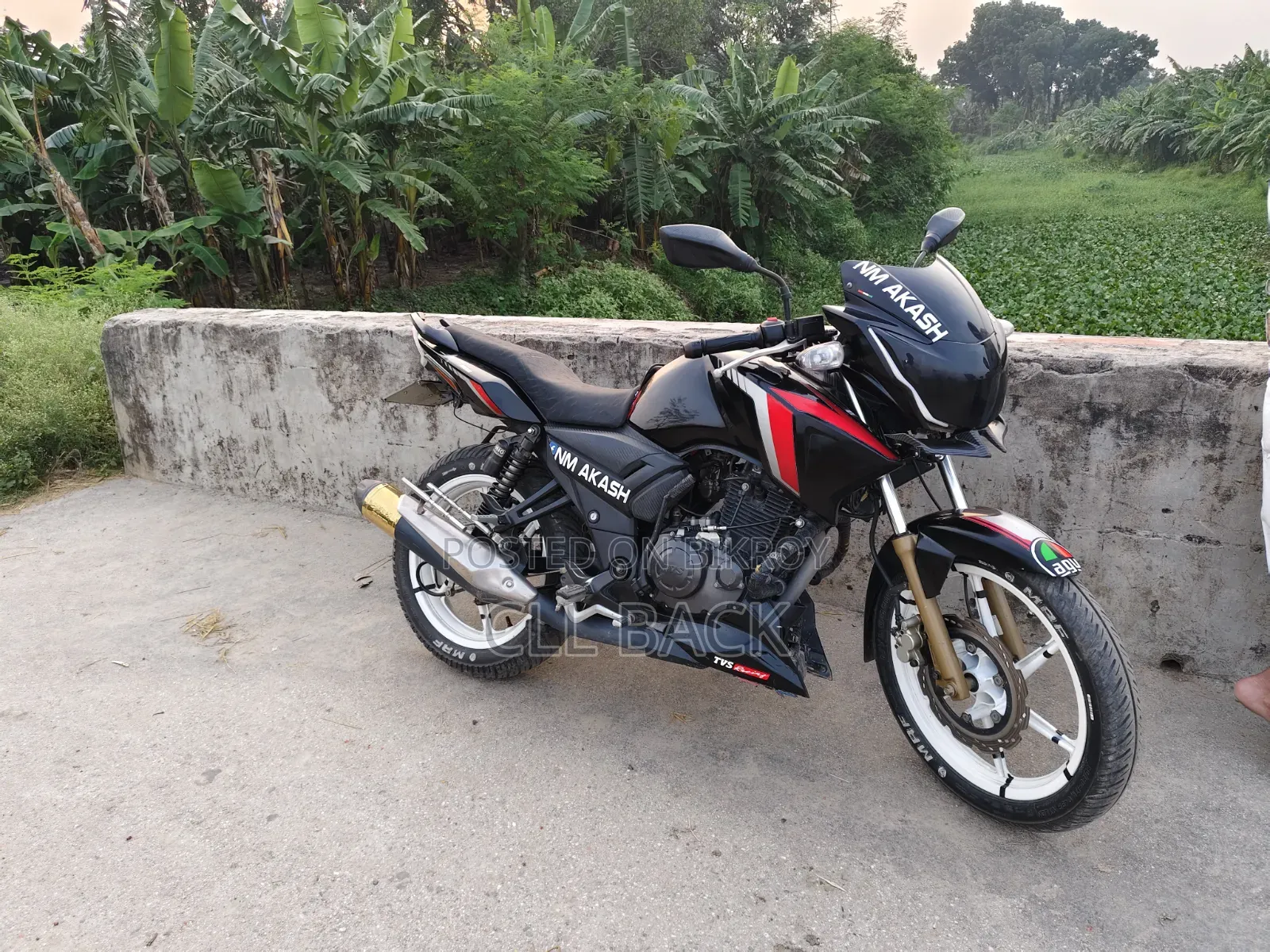 TVS Apache RTR 160 2V 2022 Black