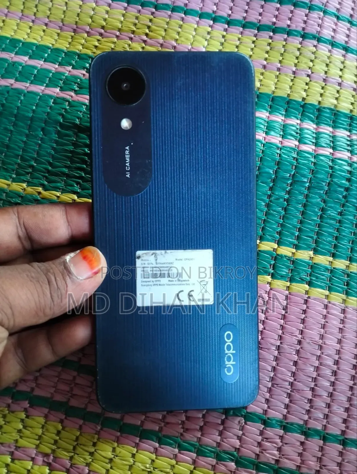 Oppo A17K 64 GB Blue