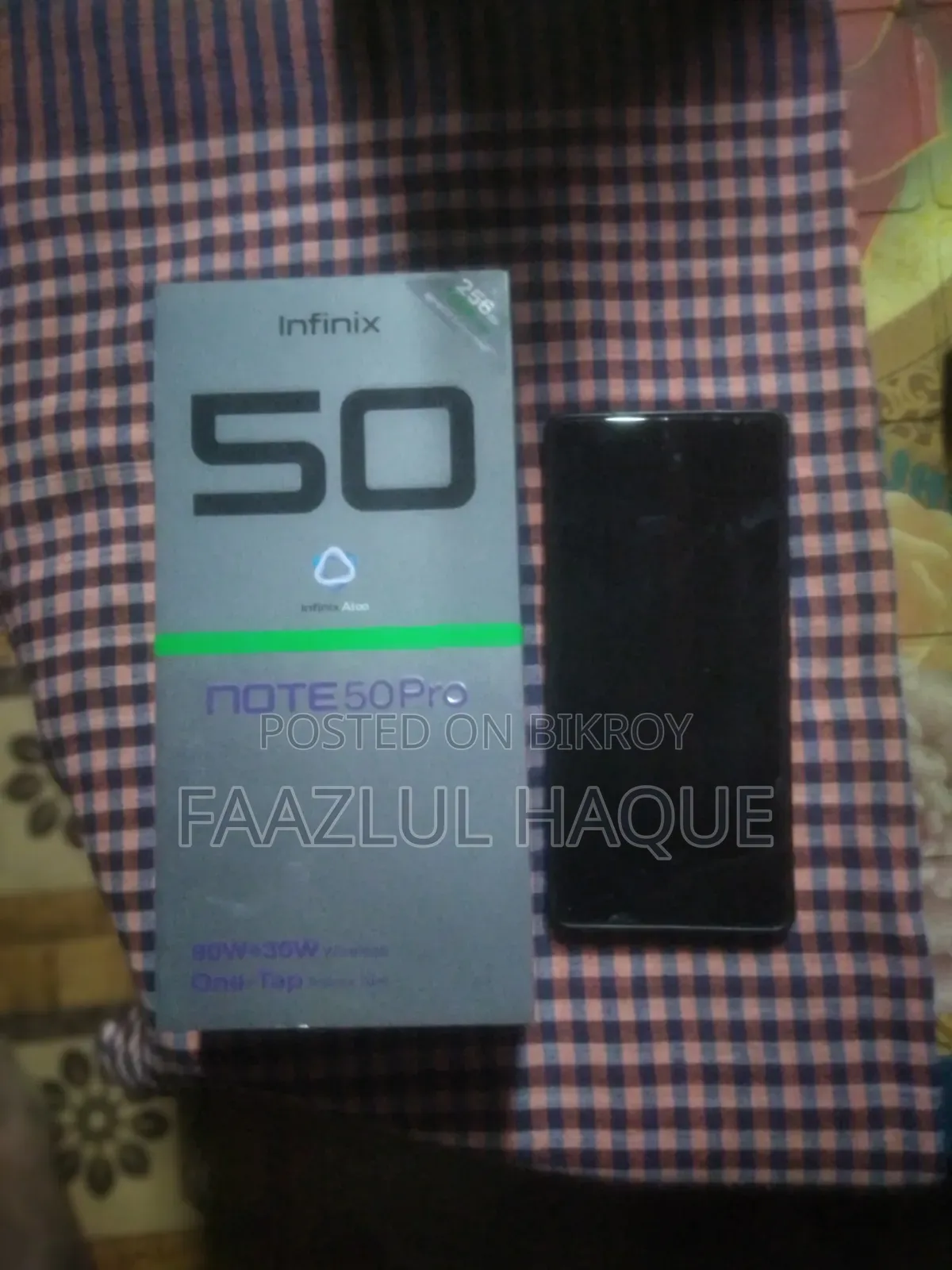 Infinix Note 50 Pro 256 GB Blue