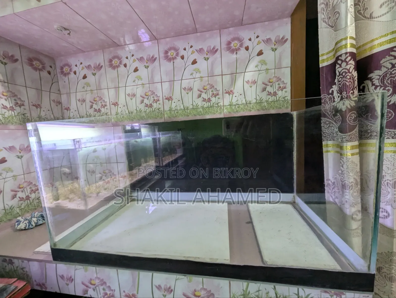 Aquarium 2.5ft Front Crystal Glass