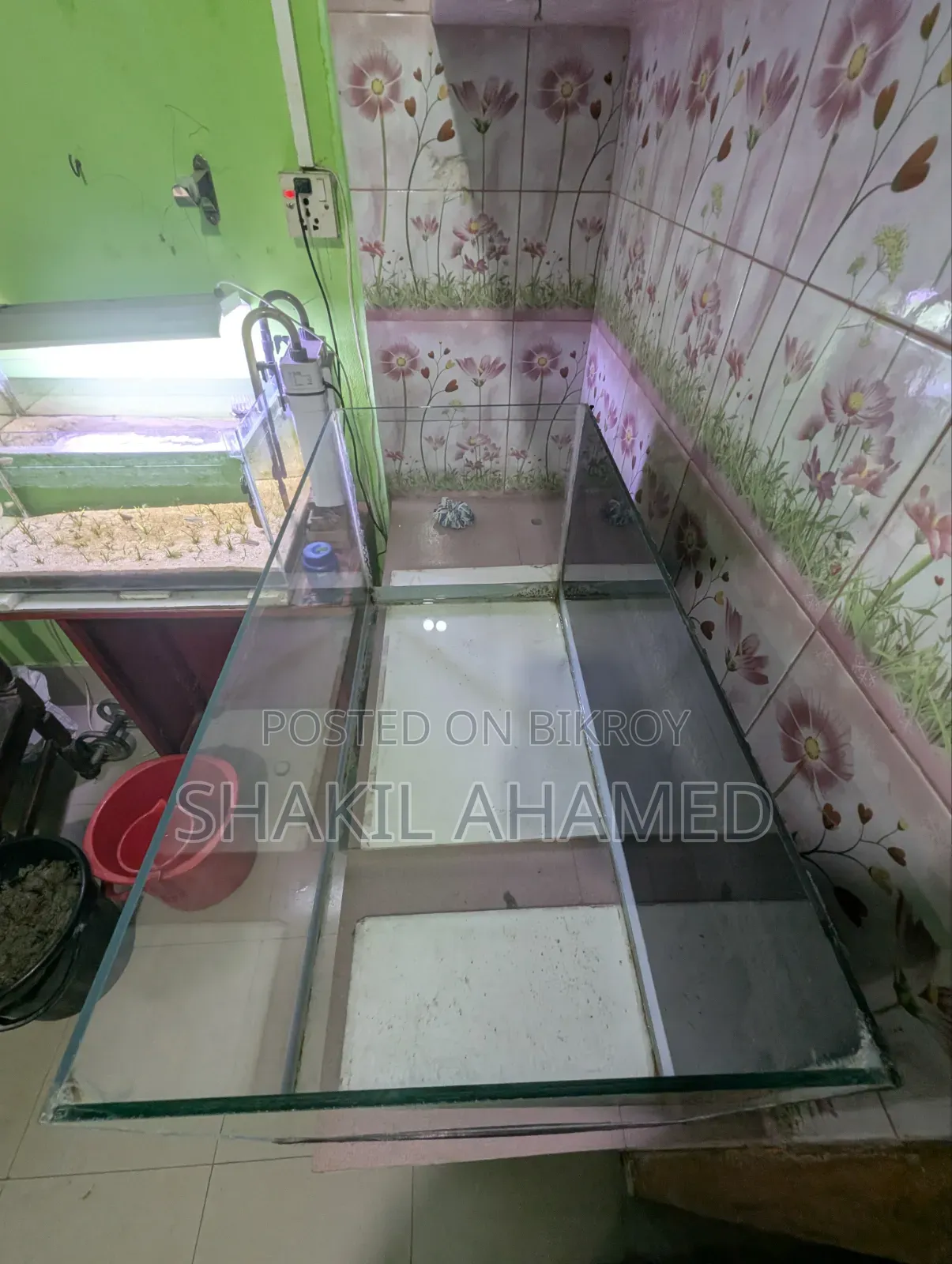 Aquarium 2.5ft Front Crystal Glass