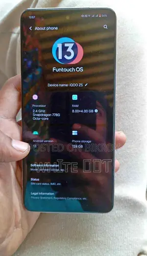 Vivo iQOO 128 GB Blue