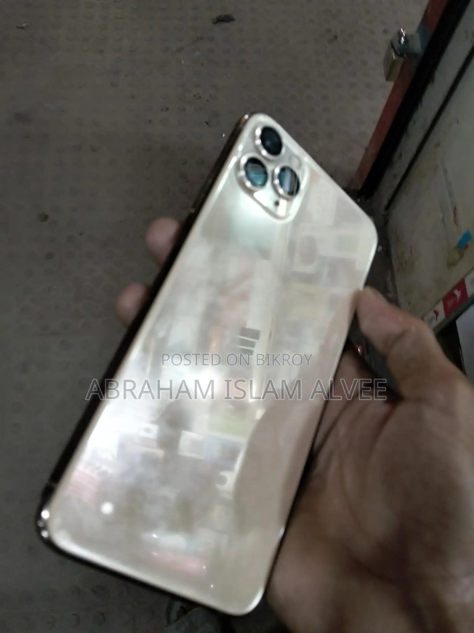 অ্যাপল আইফোন ১১ প্রো ম্যাক্স ২৫৬ জিবি গোল্ড