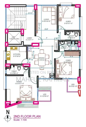 20-bedroom Apartment in Basundhara for sale