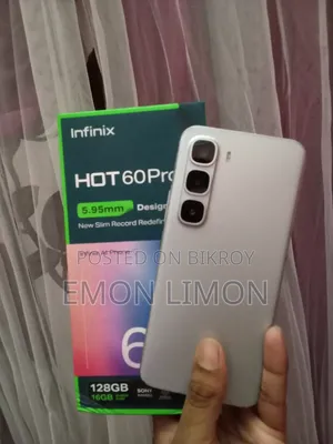 Infinix Hot 60 Pro+ 128 GB Silver
