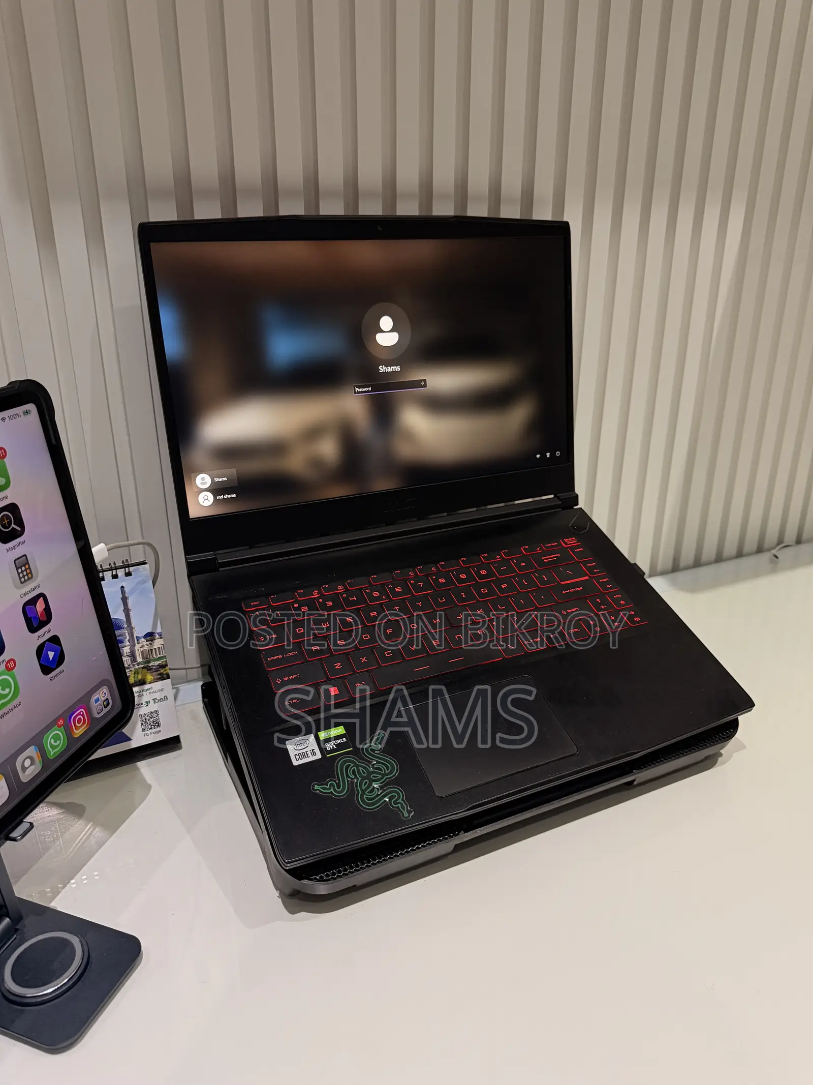 Laptop MSI GF63 16GB Intel Core I5 SSD 512GB