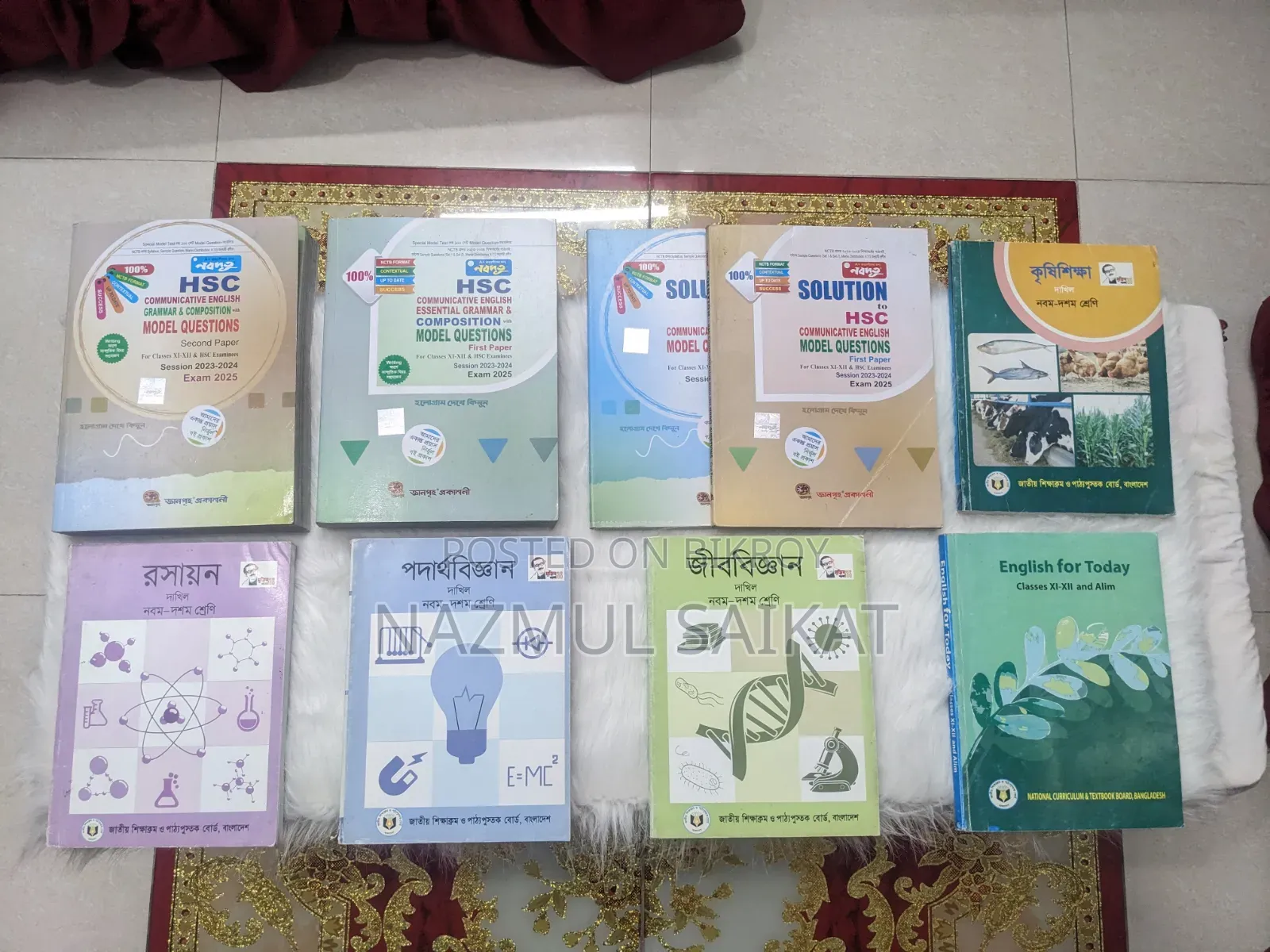 Guidebooks and books for sale