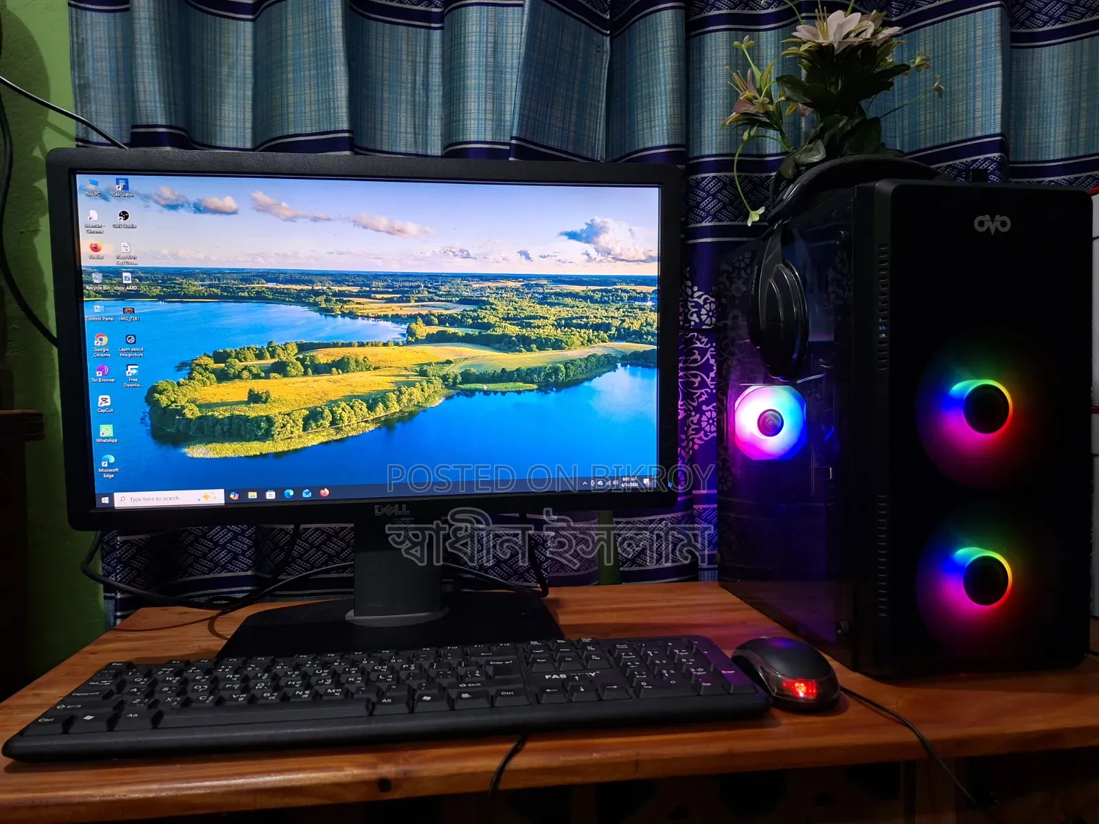 Desktop Computer Dell 8GB Intel Core i5 SSD 256GB