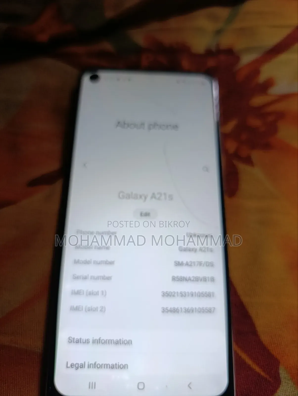 New Samsung Galaxy A21s 64 GB White