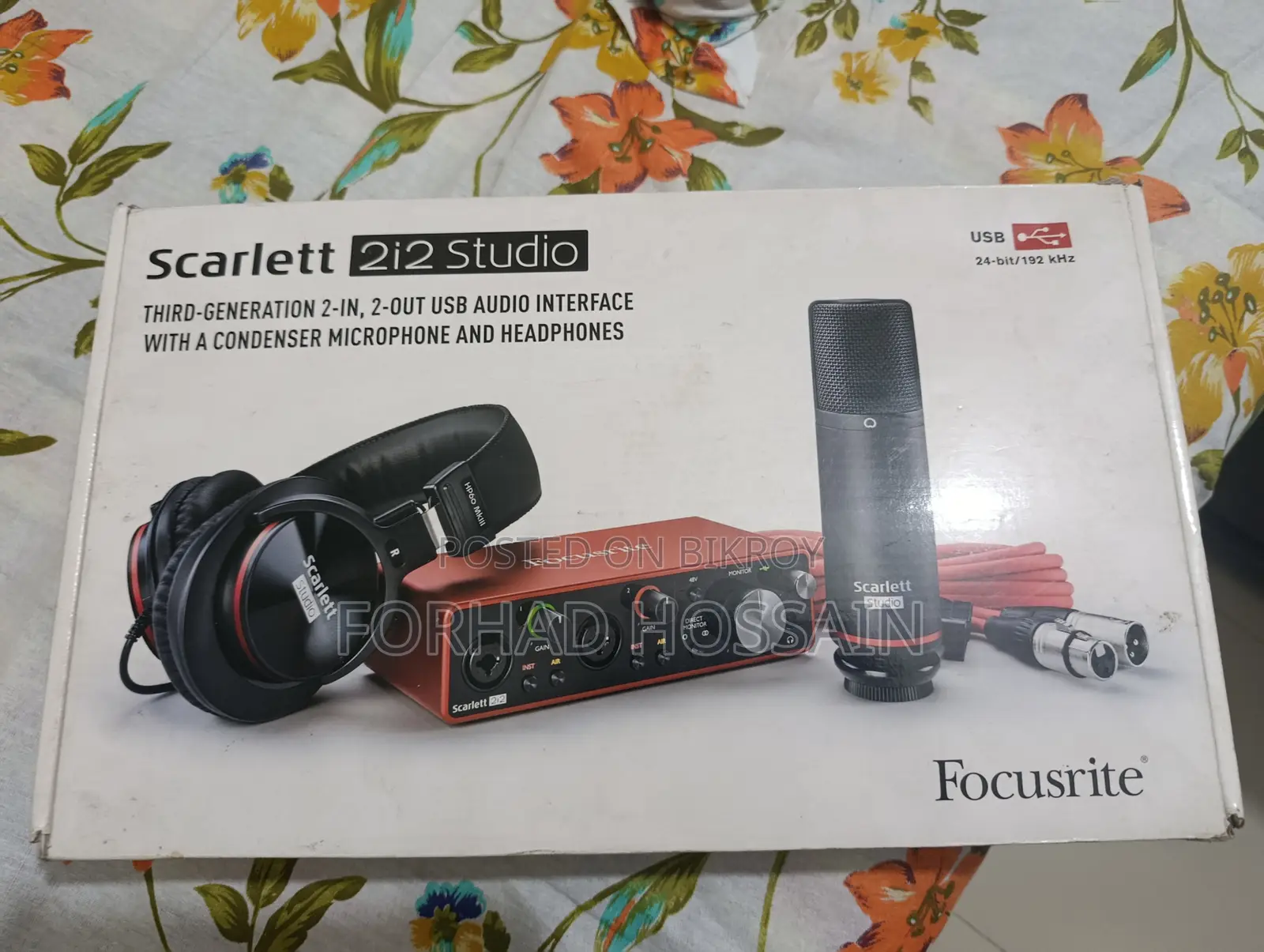 Scarlett 2i2 3rd Gen Audio Interface