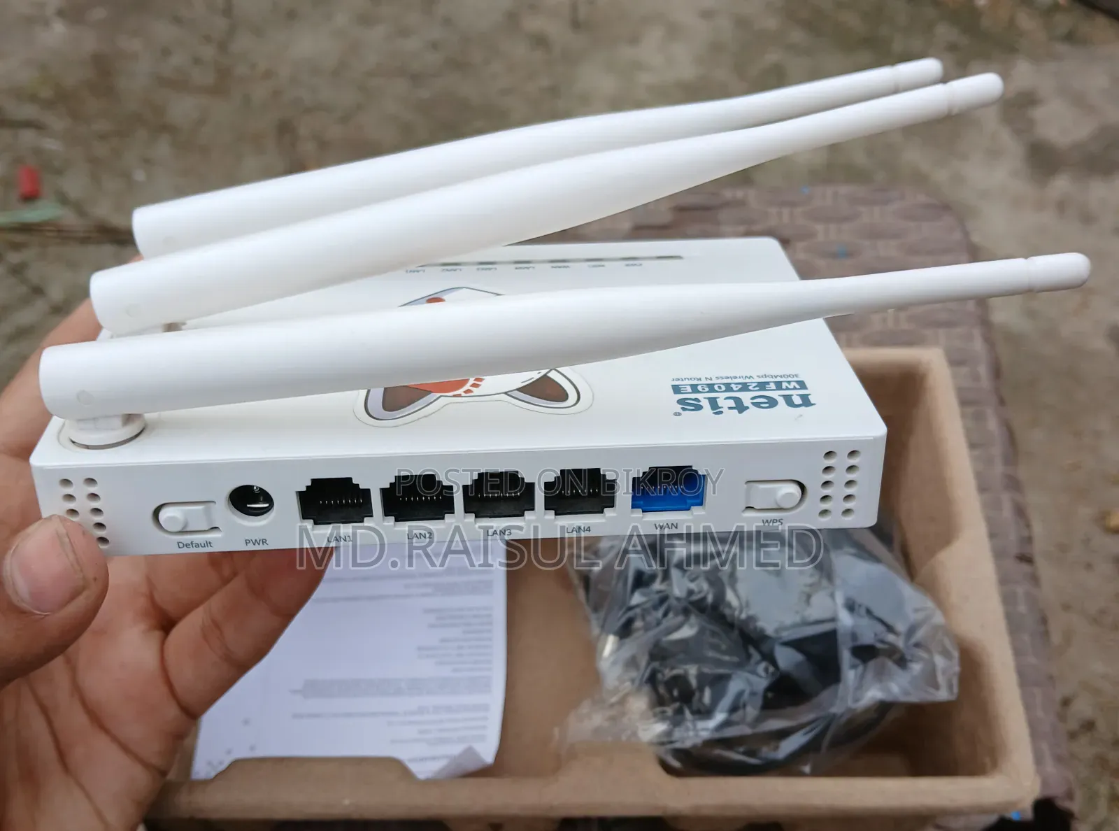 Netis Wf2409e 300 MBPS Wireless N Router (3 Antenna)