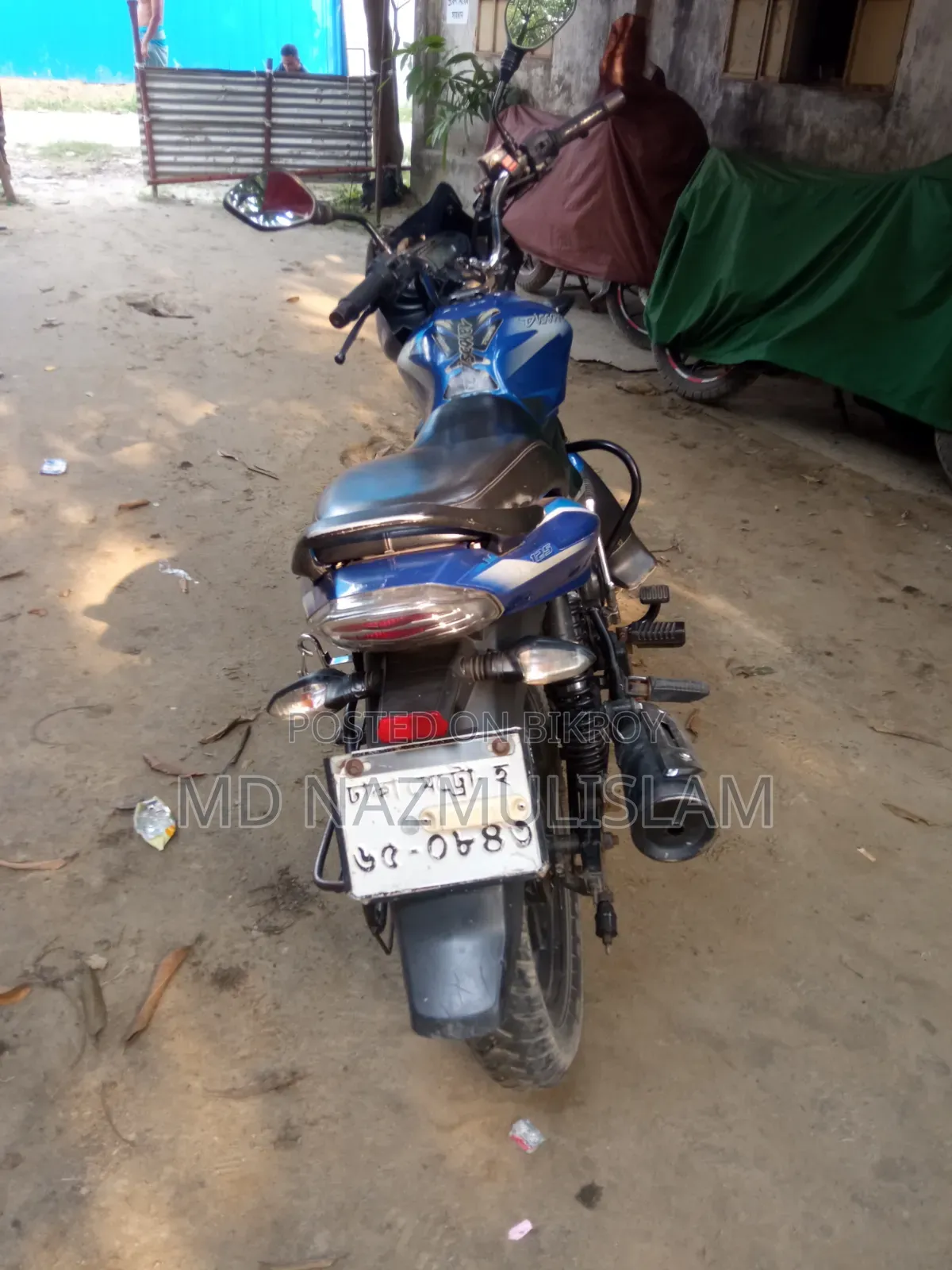 Bajaj Discover 125 2019 Blue
