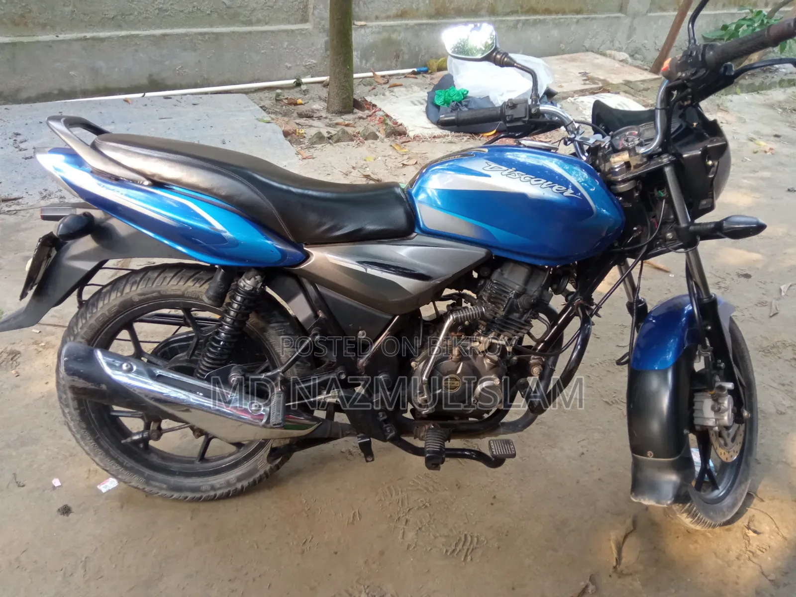 Bajaj Discover 125 2019 Blue