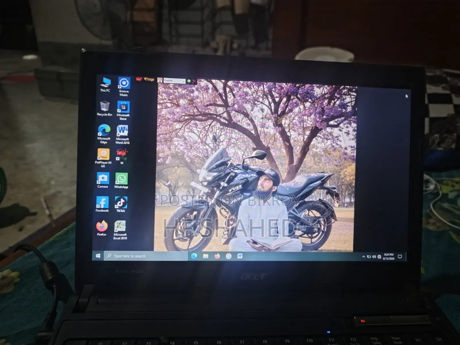 Laptop Acer Aspire 1 4GB Intel Core i3 HDD+SSD 128GB