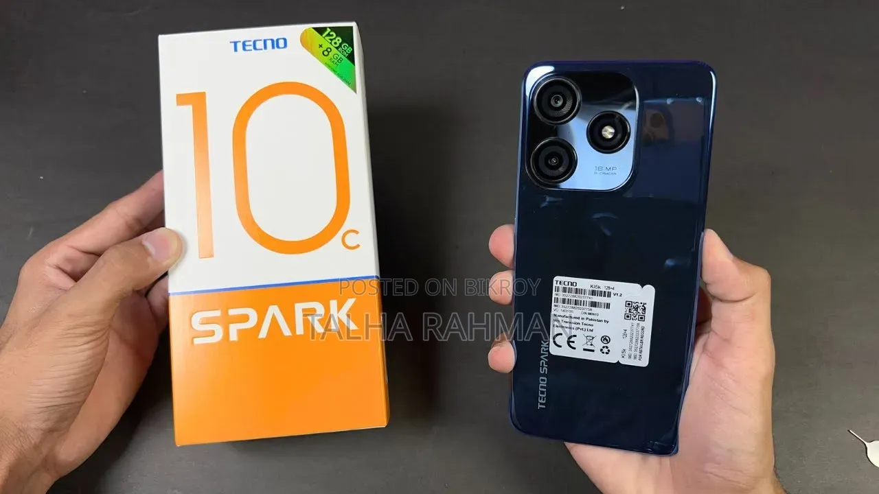Tecno Spark 10C 128 GB Blue