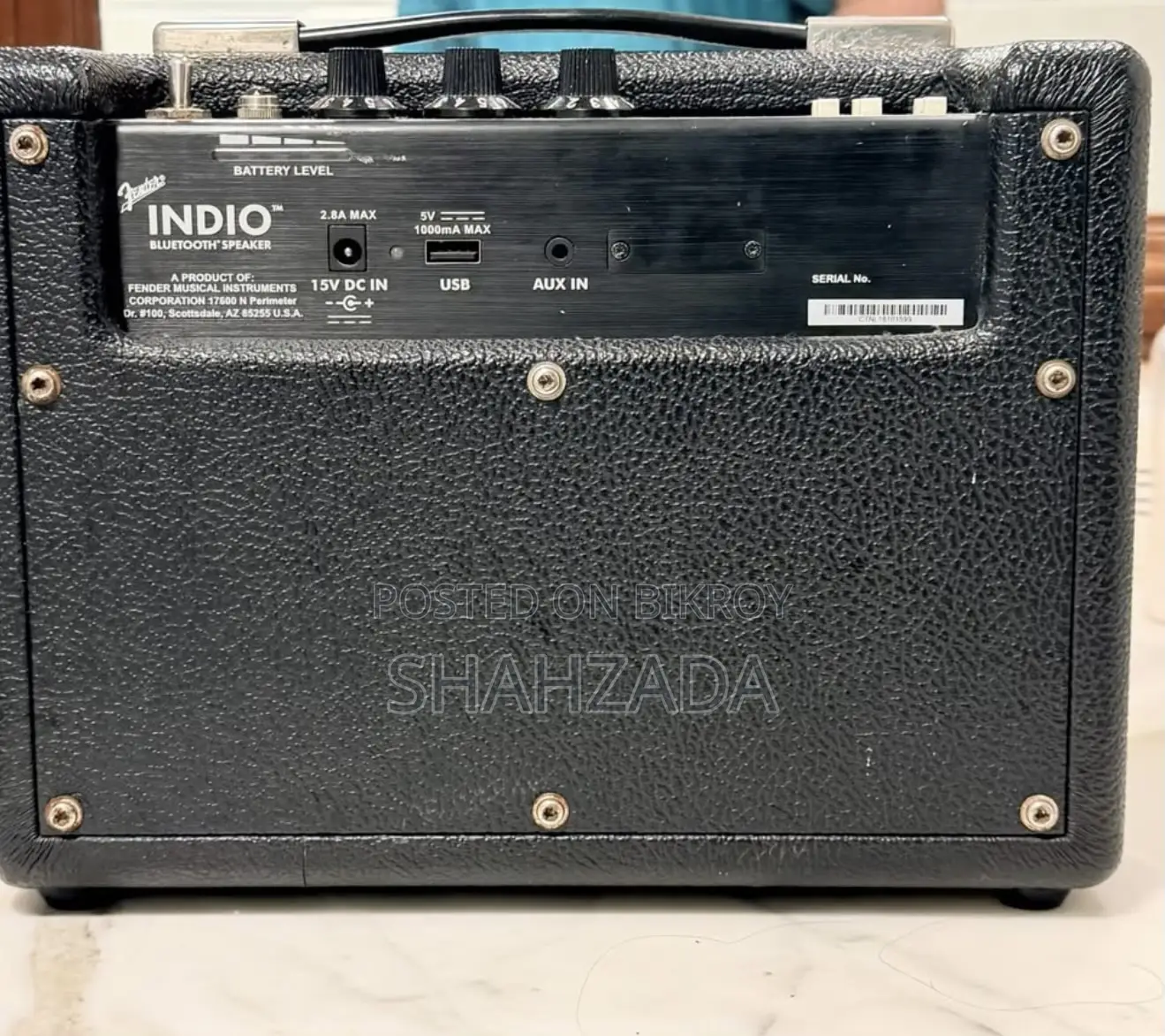 Fender Indio Bluetooth Speaker Better Than Marshal Wuburn Iii (3)