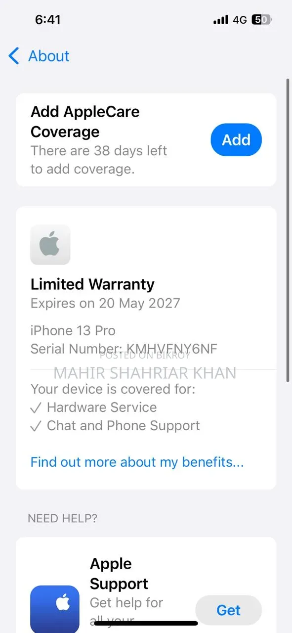 Apple iPhone 13 Pro 128 GB Gold