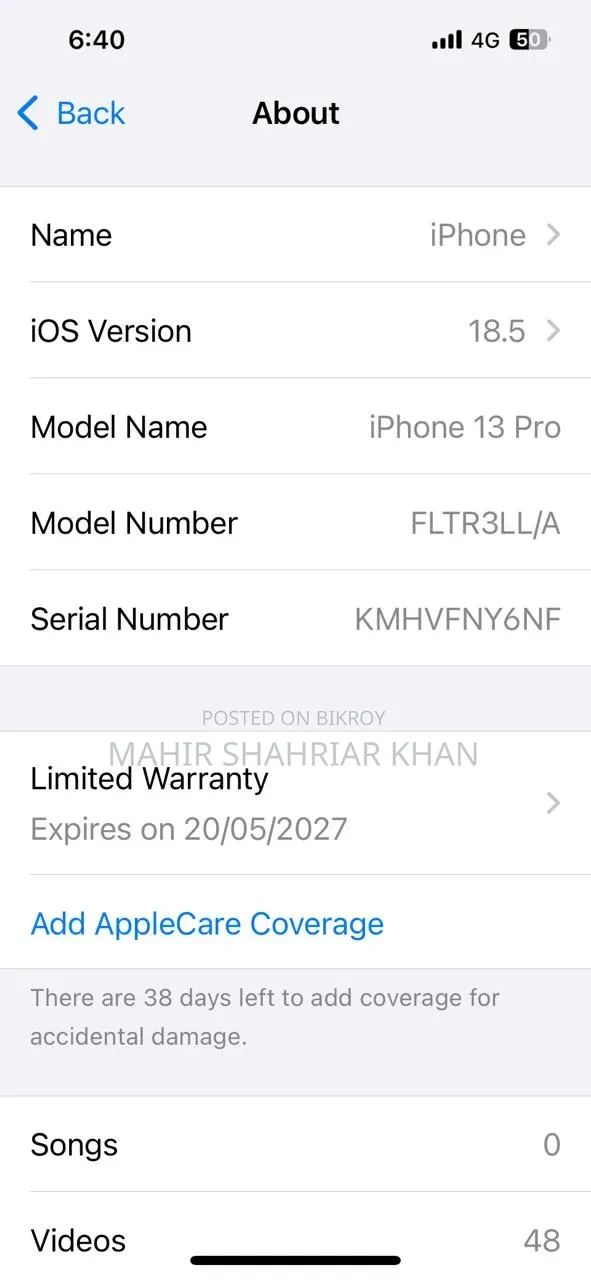 Apple iPhone 13 Pro 128 GB Gold