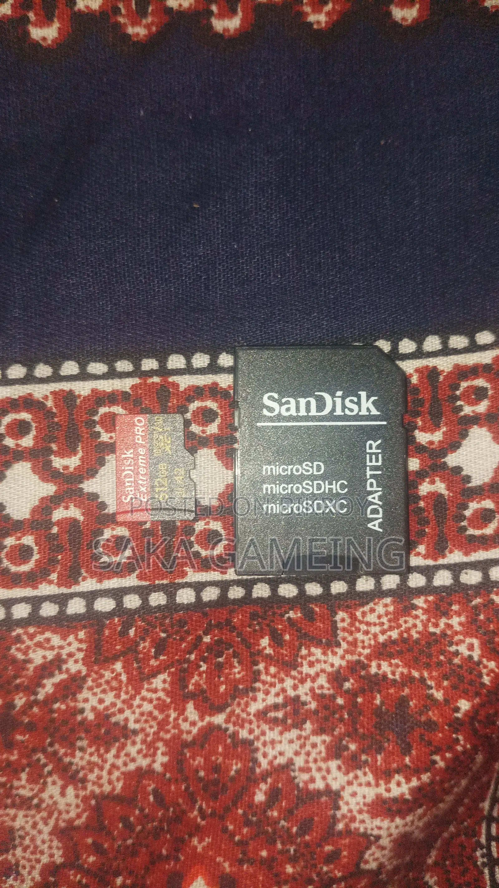Micro SD Card (Memory)
