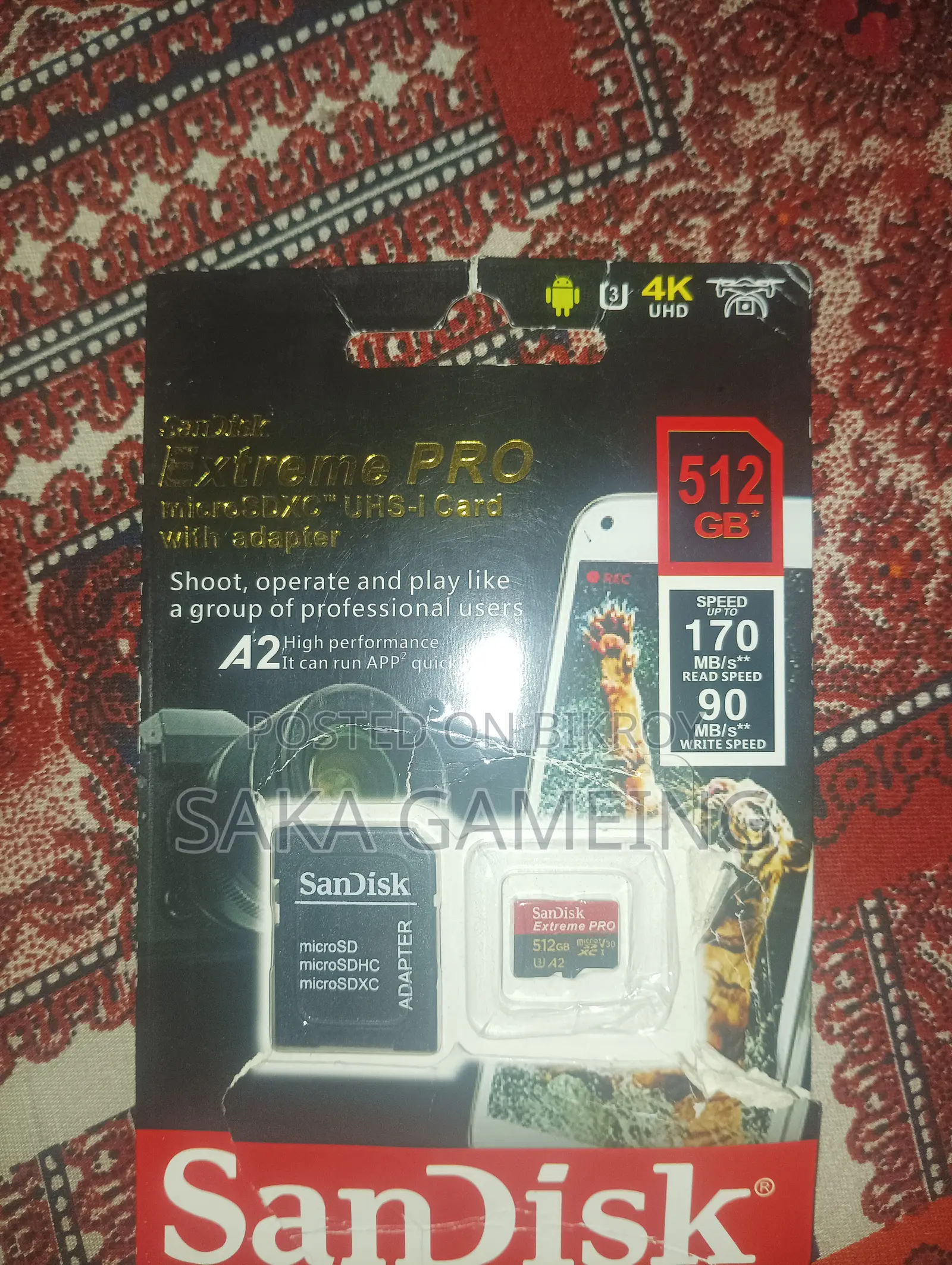 Micro SD Card (Memory)