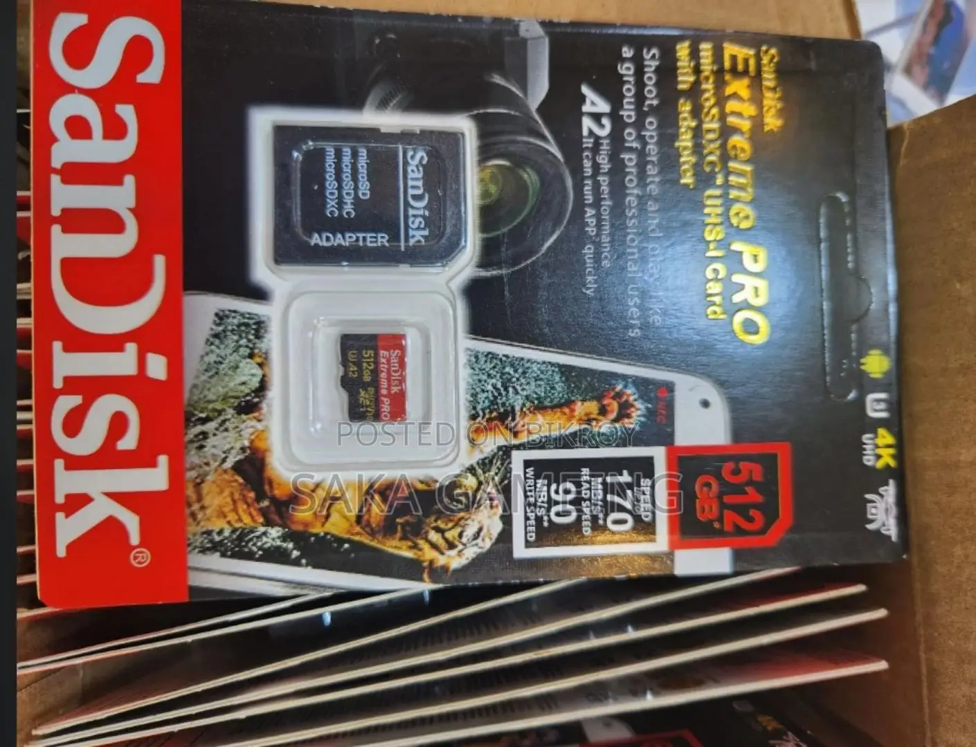 Micro SD Card (Memory)