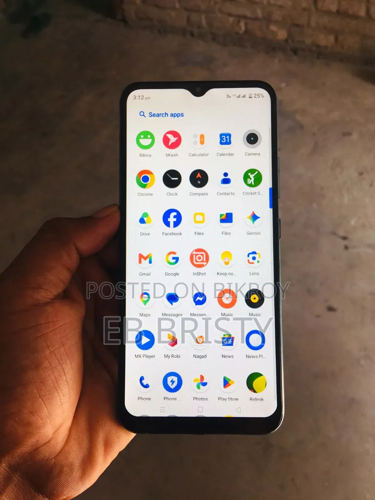 Realme C25Y 64 GB Gray