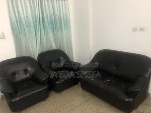 Leather Sofa Set 4 Seats