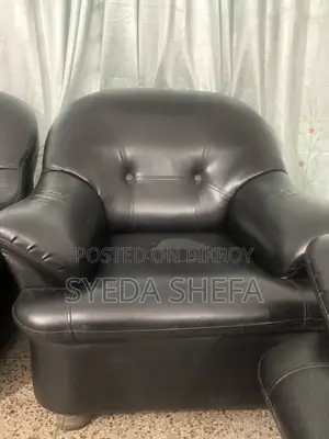 Leather Sofa Set 4 Seats
