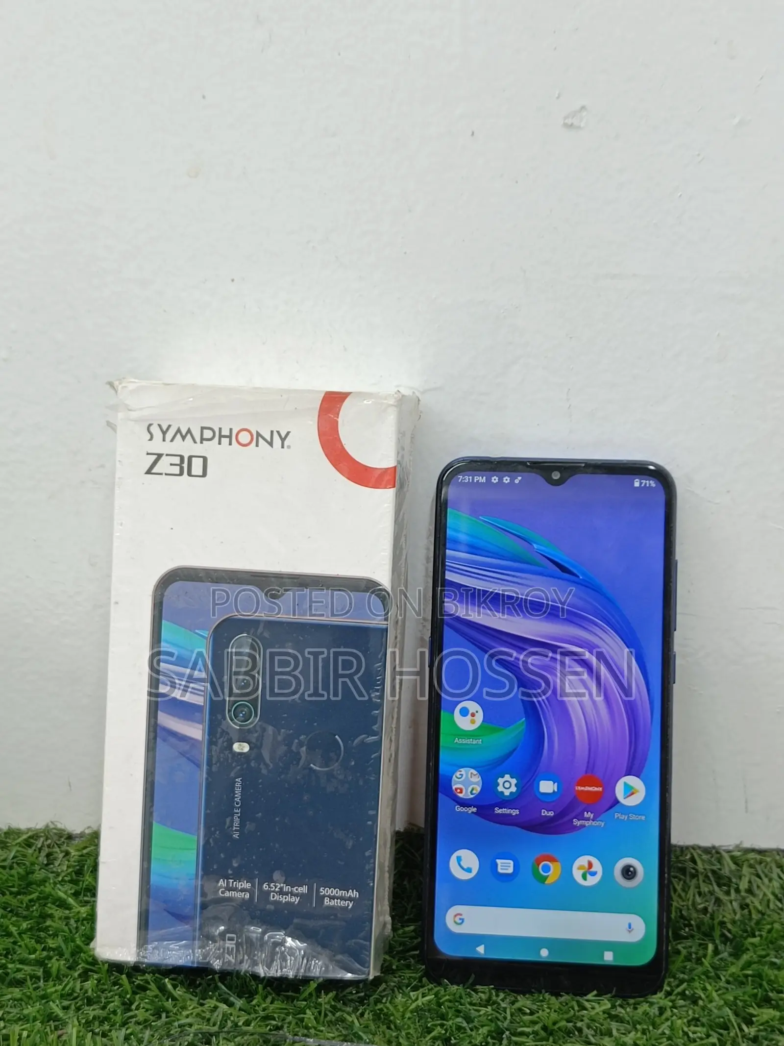সিম্ফনি জেড৩০ ৩২ জিবি ব্লু