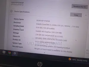 Laptop HP EliteBook 840 G3 8GB Intel Core I5 HDD 256GB