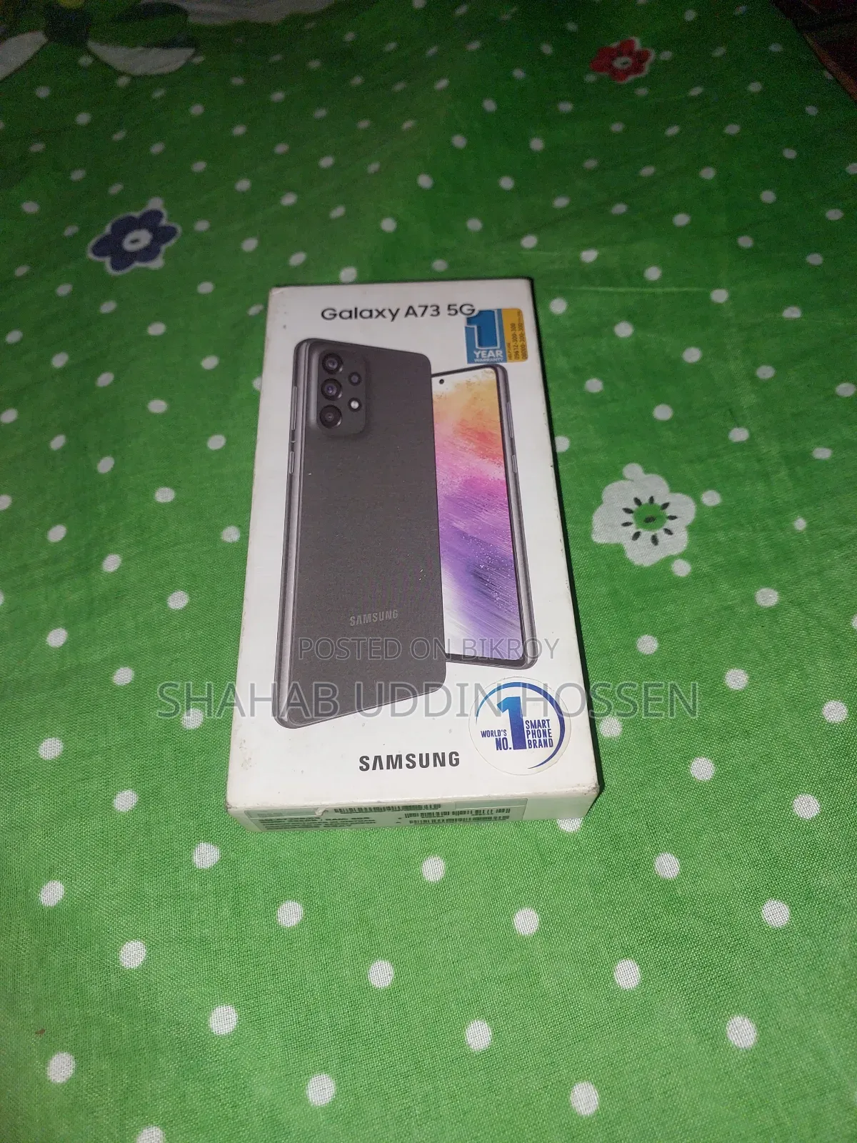 স্যামসাং গ্যালাক্সি এ৭৩ ৫জি ২৫৬ জিবি গ্রে