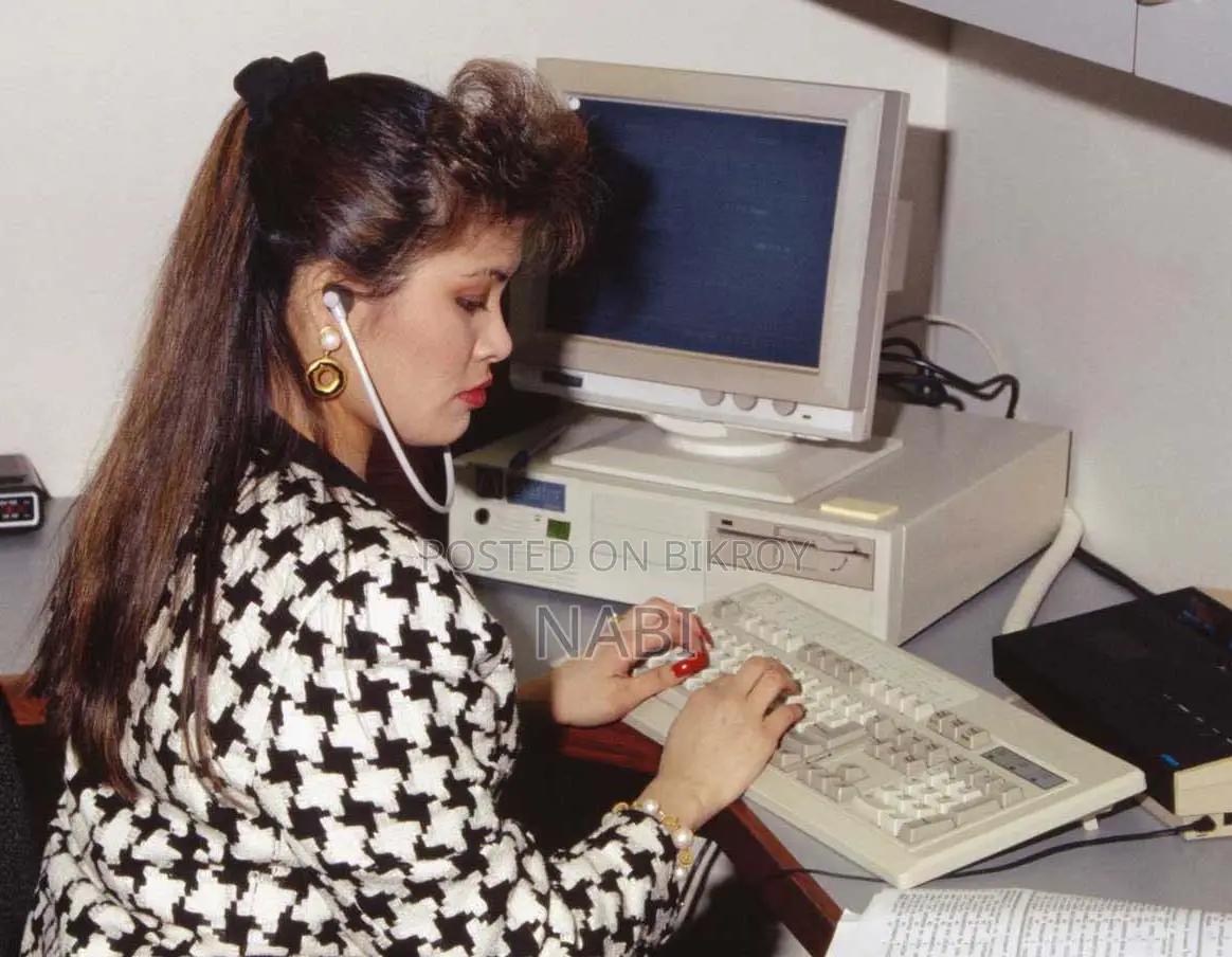 Computer typing is done.