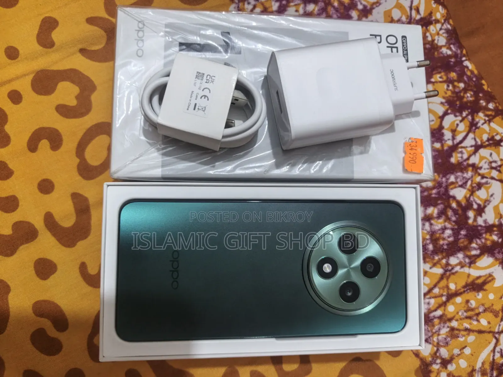 নিউ অপো রেনো১২ এফ ২৫৬ জিবি গ্রিন