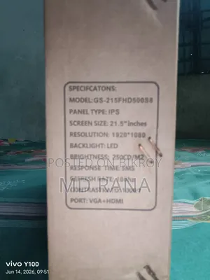 Borderless Monitor 22-inch