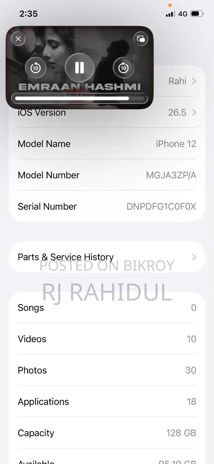 Apple iPhone 12 128 GB Black
