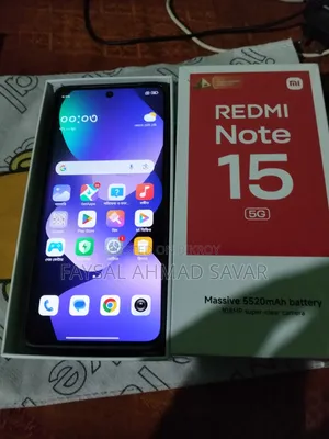 শাওমি রেডমি নোট ১৫ ২৫৬ জিবি