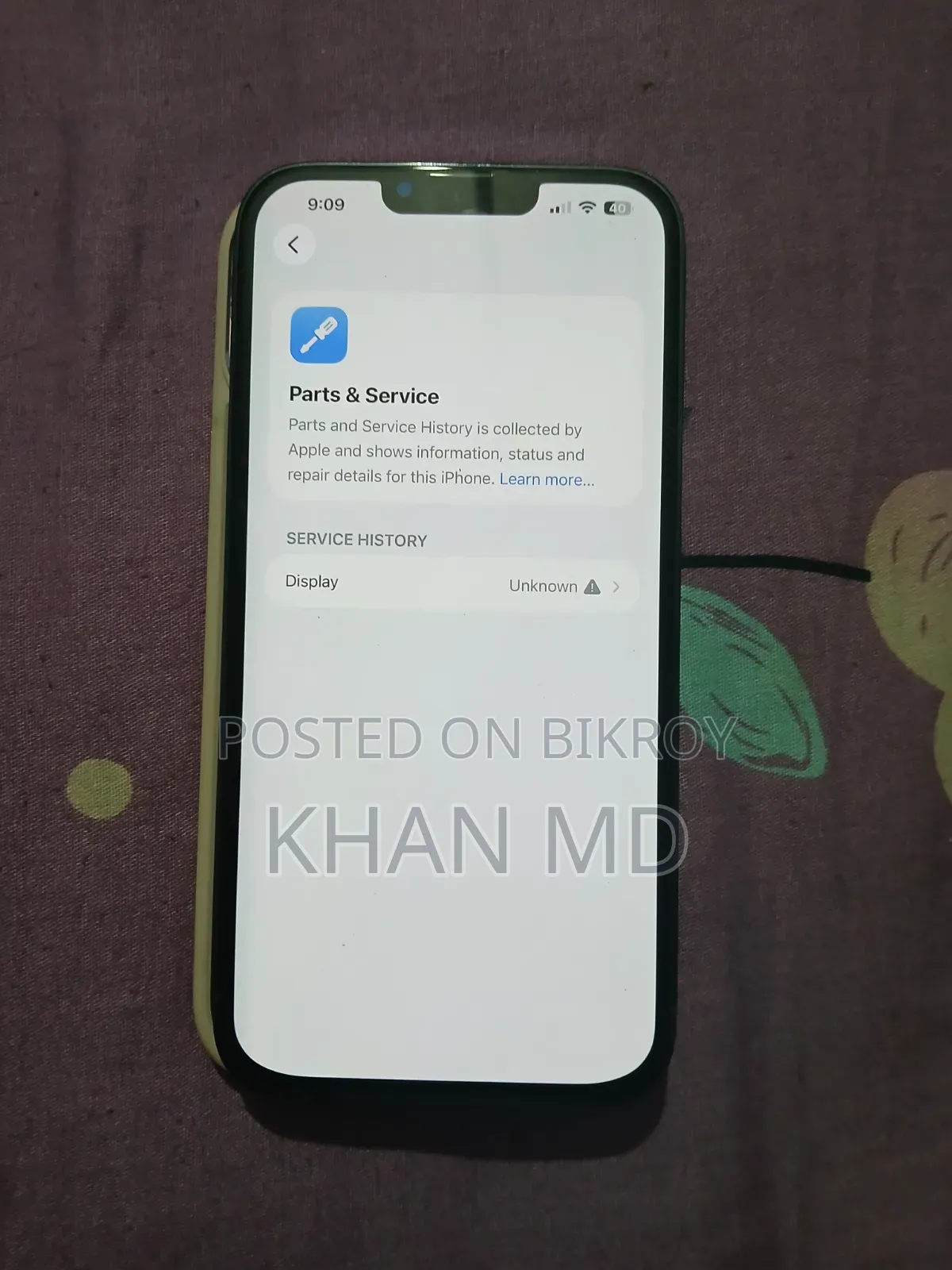 অ্যাপল আইফোন ১৩ প্রো ম্যাক্স ১২৮ জিবি নীল