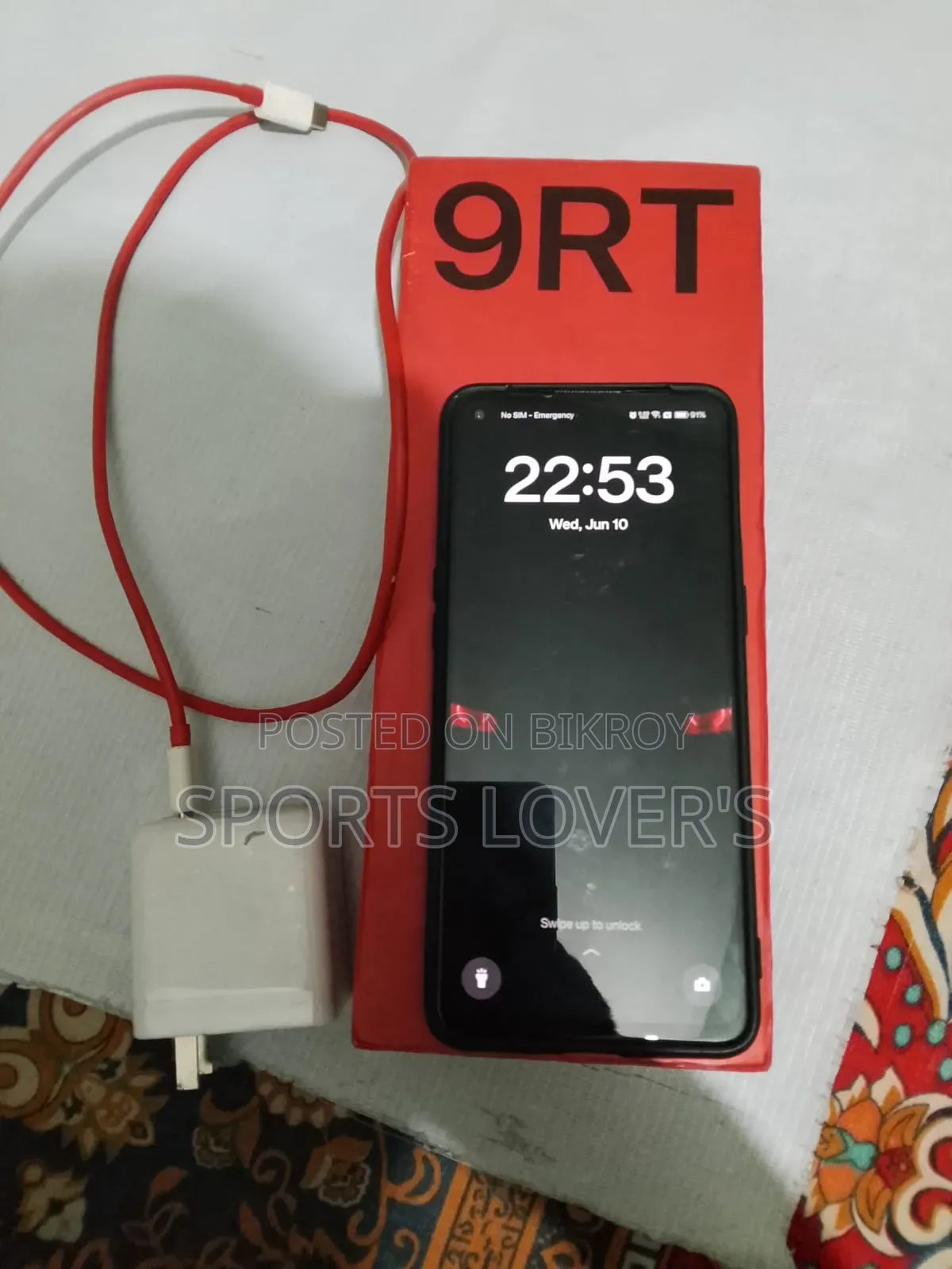 New OnePlus 9RT 5G 128 GB Silver