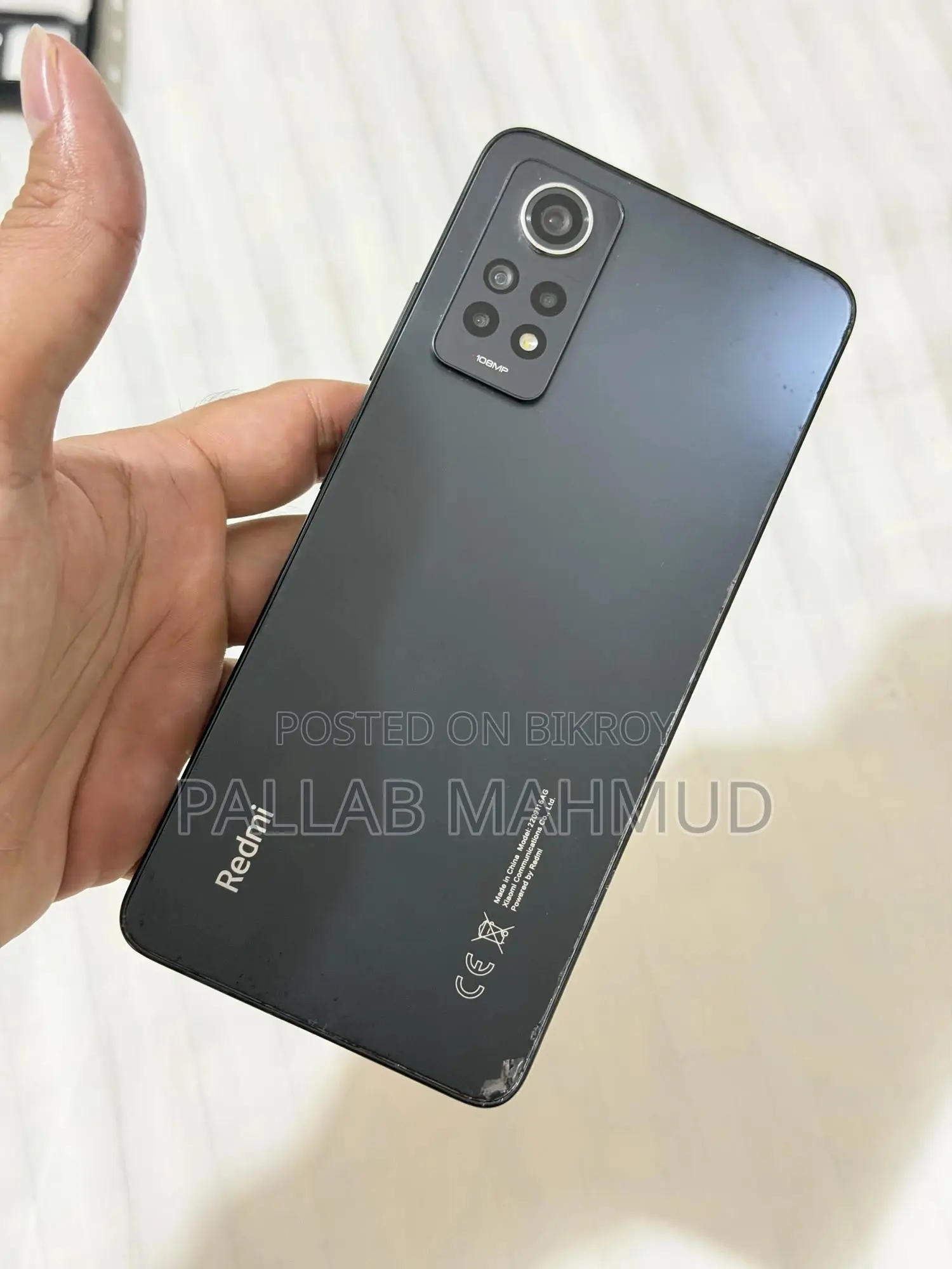 Xiaomi Redmi Note 12 Pro 256 GB Black