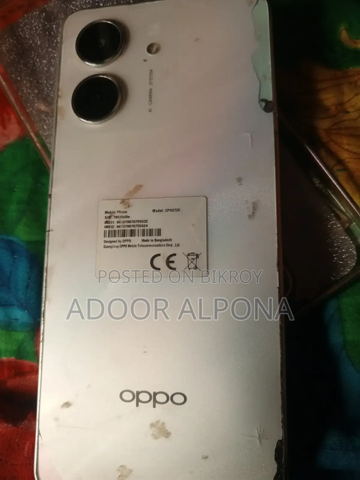Oppo A5X 128 GB Silver