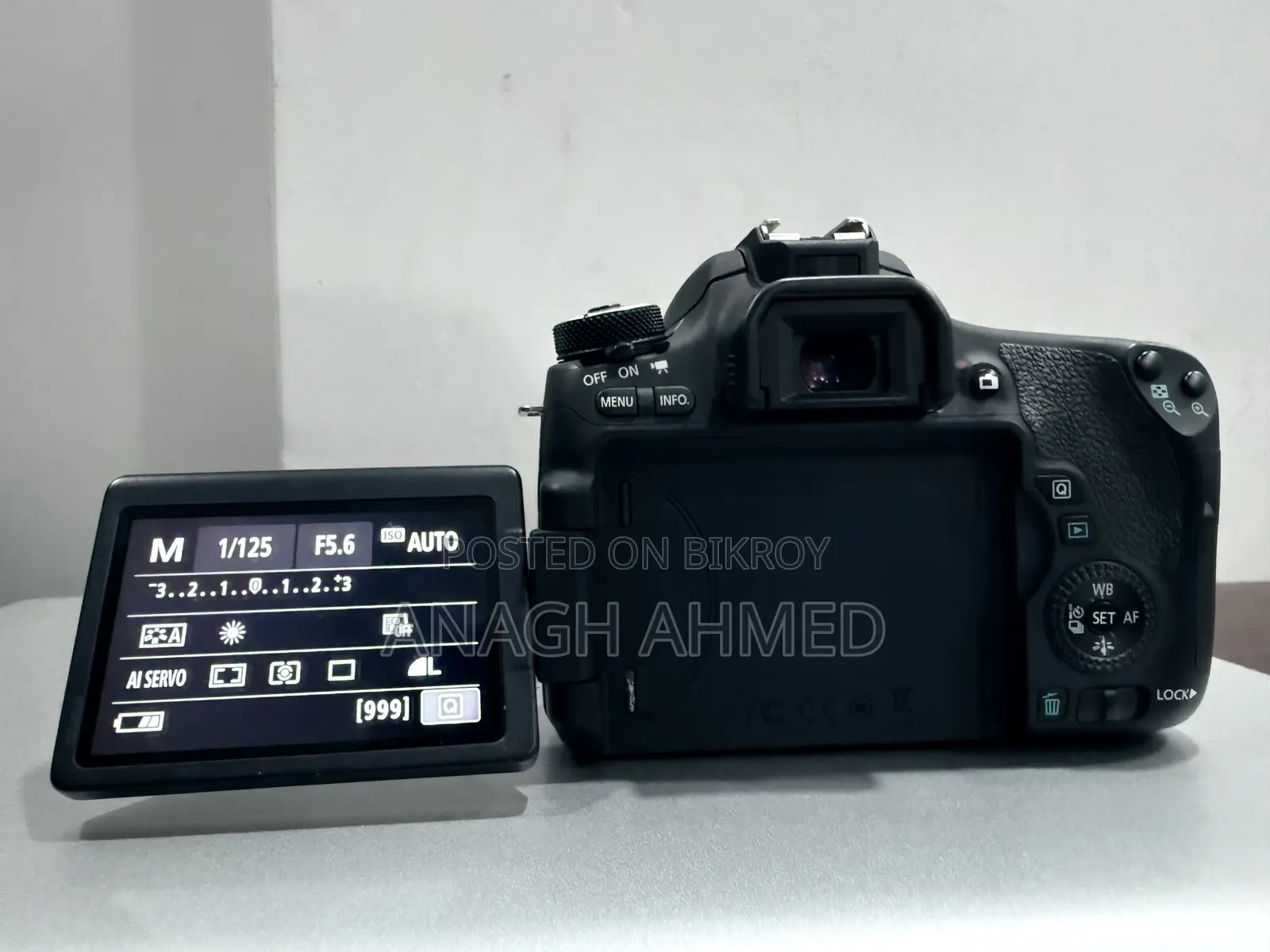 Canon Eos 760d With 18-55 Lens (Used)