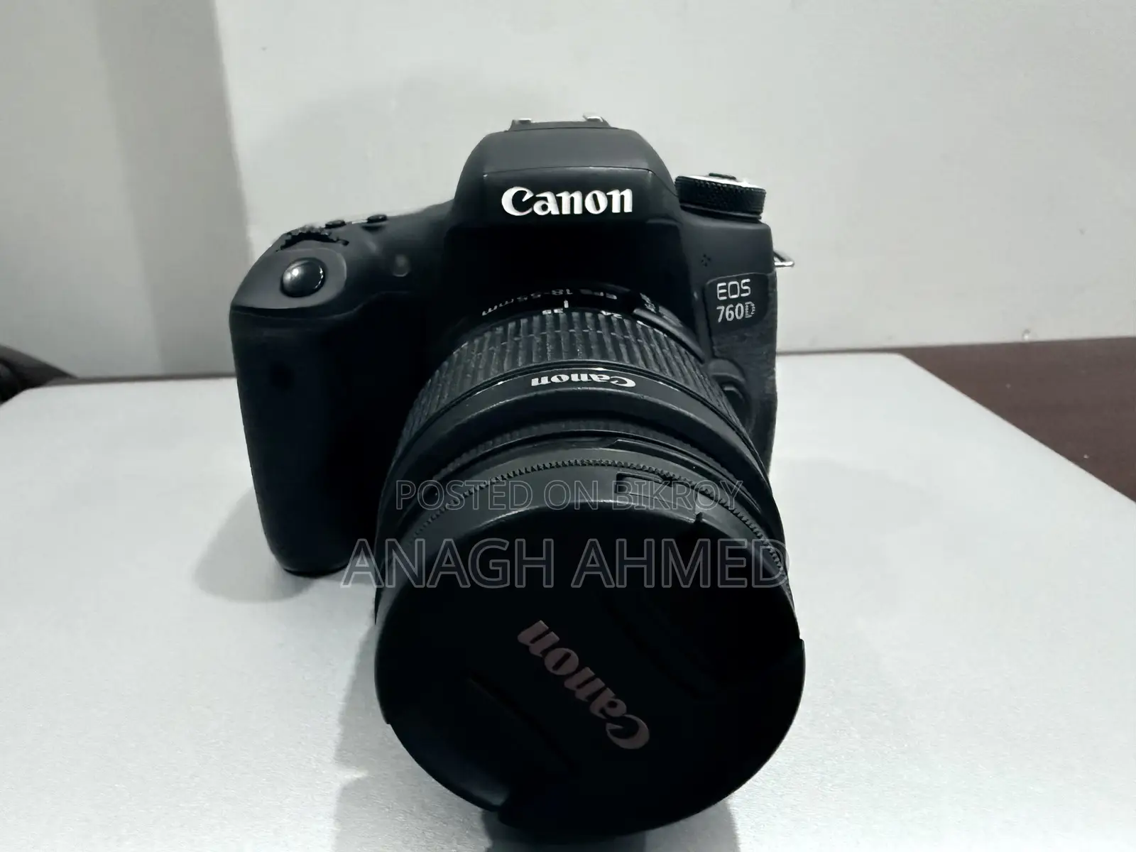 Canon Eos 760d With 18-55 Lens (Used)