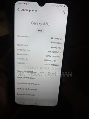 Samsung Galaxy A50 128 GB Black