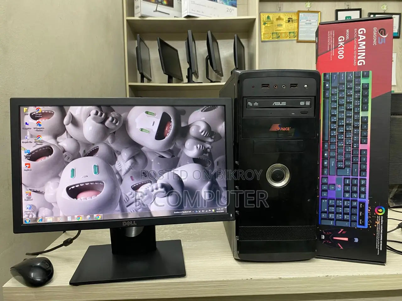 Desktop Computer 8GB Intel Core I5 SSD 256GB