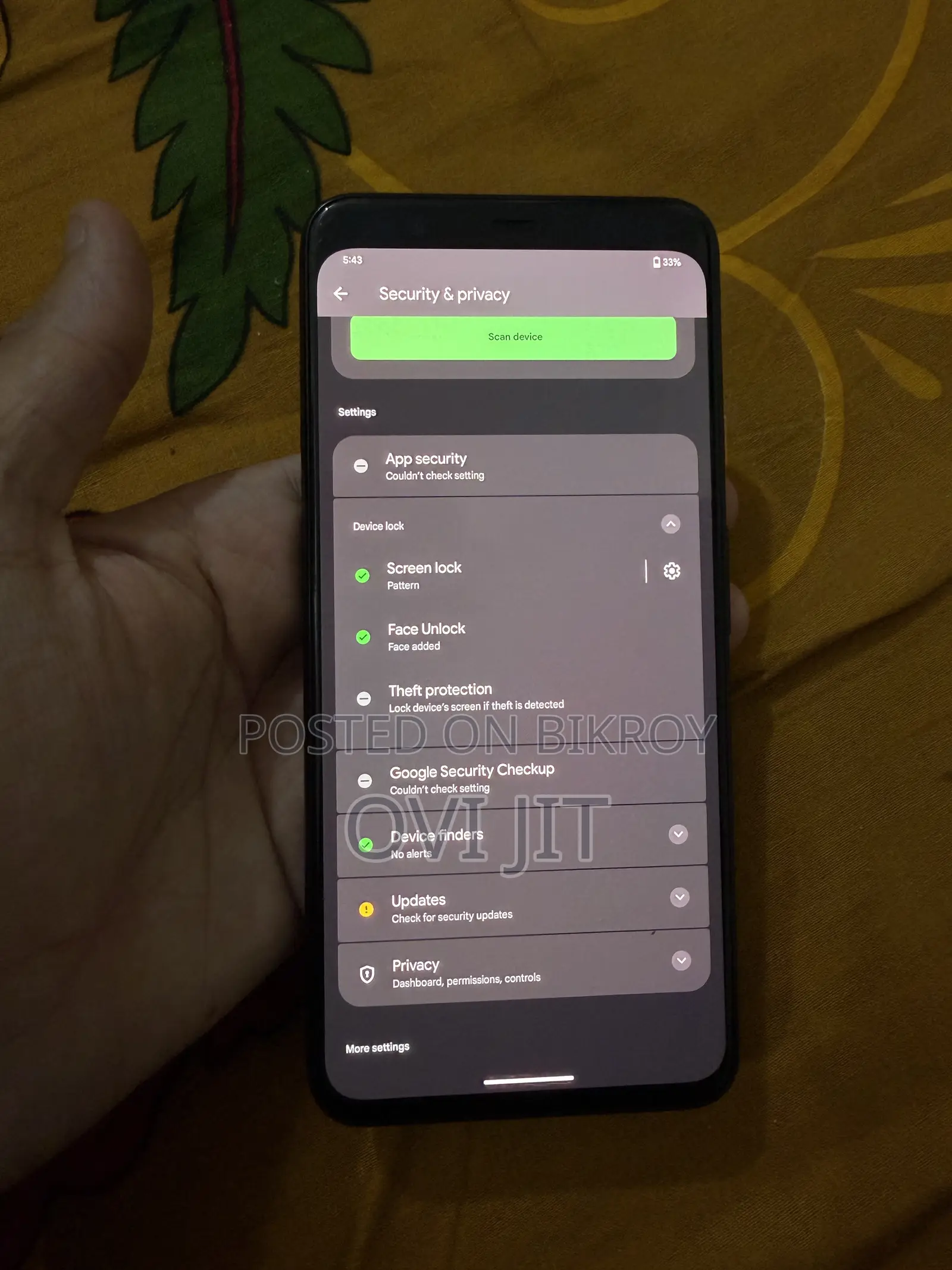 Google Pixel 4 XL ৬৪ জিবি সাদা