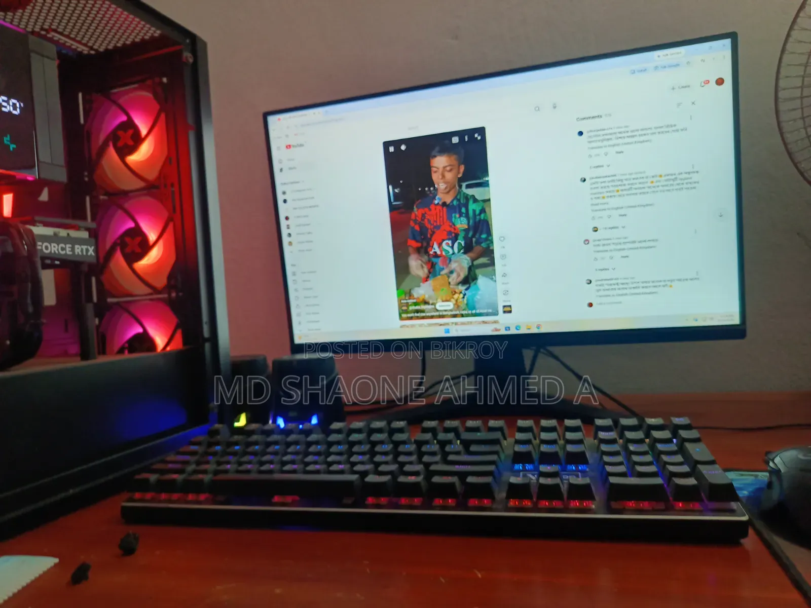 Desktop Computer MSI Model 32GB AMD Ryzen 5 SSD 1T